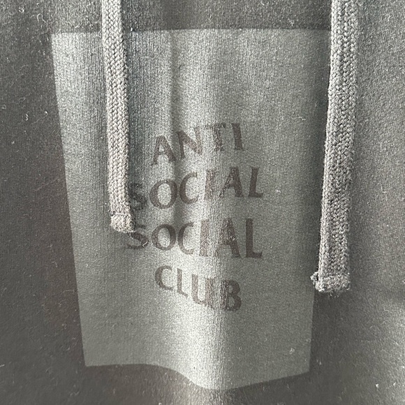 Anti Social Social Club black hoodie - Picture 2 of 5